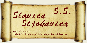 Slavica Šljokavica vizit kartica